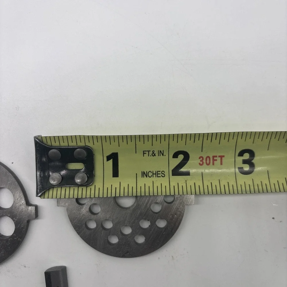 Kitchen Aid Food Grinder Fine & Coarse Plate Knife Blade Mixer Attachment Parts